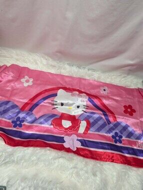Nwot Y2k 2013 Hello Kitty Shiny Pink Curtin